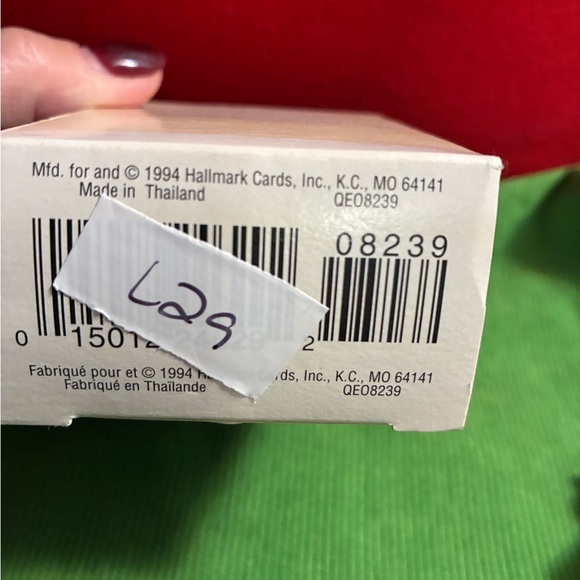 Hallmark Keepsake Ornament Daughter Duck 1995 pink purple - Picture 7 of 7